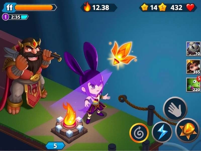 Hot Guardians Challenge Gameplay Screenshot